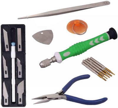 Asraw Hand Tool Kit(6 Tools), Green