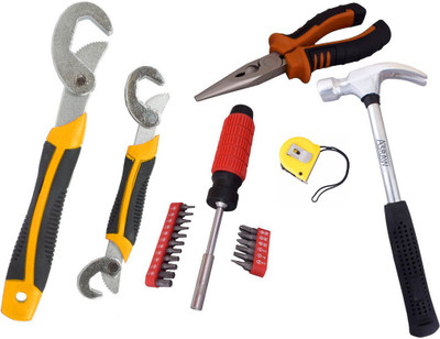 Asraw Hand Tool Kit(6 Tools), Multicolor