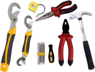 Asraw Hand Tool Kit(7 Tools), Multicolor