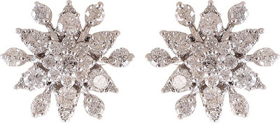 Jisha Romance White Gold 18kt Diamond Stud Earring