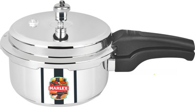 Marlex Outer Lid Romantica 3.4 L Pressure Cooker(Stainless Steel)