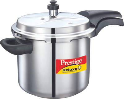 Prestige Delixe+ 5.5 L Pressure Cooker(Stainless Steel)