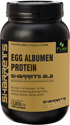 Sharrets Nutritions Egg White Albumen Protein Powder - No Flavor, No Sweetner, No Color (2.202lb) Egg Protein(1000 g, UNFLAVORED)
Sharrets Nutritions Egg White Albumen Protein Powder - No Flavor, No Sweetner, No Color (2.202lb) Egg Protein(1000 g, UNFLAVORED)