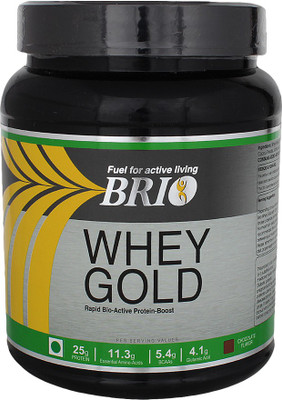 Brio Whey Gold Whey Protein(500 g, Chocolate)