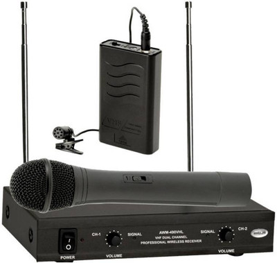Ahuja AWM-490VHL AWM-490VHL HAND + COLLAR Microphone Indoor PA System(120 W)
Ahuja AWM-490VHL AWM-490VHL HAND + COLLAR Microphone Indoor PA System(120 W)