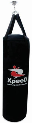 Xpeed Punching Carbonium Leather Unfilled Hanging Bag(Heavy, 36 kg)