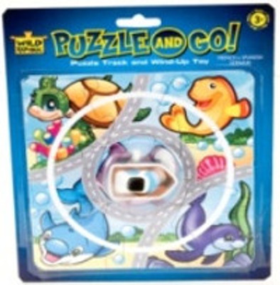 Wild Republic Blst Puzzle Track Car Dolphin(9 Pieces)