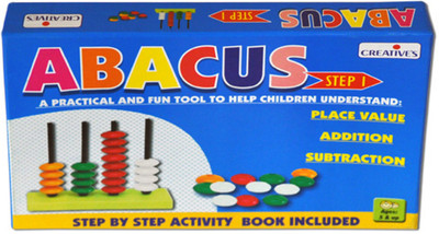 Creative Educational Aids Abacus - I(40 Pieces)