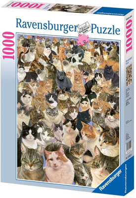 Ravensburger Cats Galore(1000 Pieces)