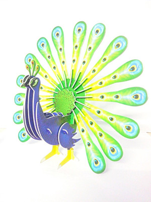 Masterfit 3D Puzzle Dancing Peacock(80 Pieces)