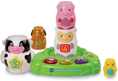 Babeezworld Stack And Discover Animal Toy(5 Pieces)