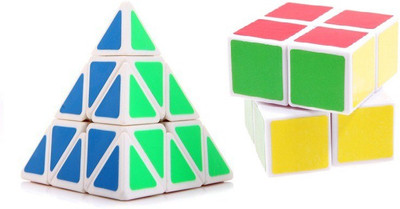 Mayatra's Pyraminx Triangle Pyramid Magic Cube Puzzle Twist Toy Game Education Creative & Shengshou 2x2x2 Puzzle Cube(2 Pieces)
Mayatra's Pyraminx Triangle Pyramid Magic Cube Puzzle Twist Toy Game Education Creative & Shengshou 2x2x2 Puzzle Cube(2 Pieces)