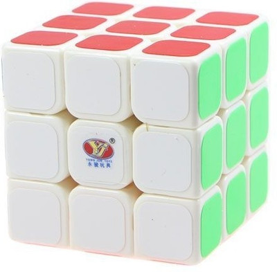 Y & J Chilong 3x3x3 Magic Cube Puzzle White(1 Pieces)