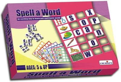 Creative Educational Aids Spell a Word(107 Pieces)