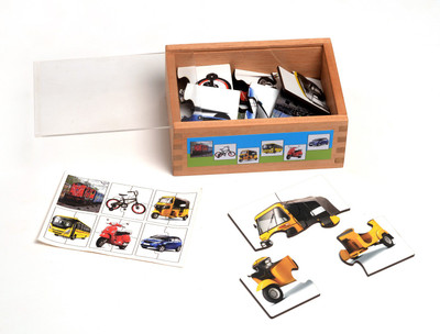 RK Cart RK Cart 4 Piece Puzzle - Vehicles(24 Pieces)