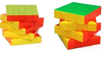 Mayatra's Fast Ultra Smooth Twisting 5x5x5 & 4x4x4 Stickerless Rubik Cube -Combo (2 Pieces)(2 Pieces)
Mayatra's Fast Ultra Smooth Twisting 5x5x5 & 4x4x4 Stickerless Rubik Cube -Combo (2 Pieces)(2 Pieces)