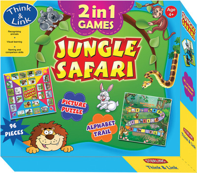 Sterling Jungle Safari(96 Pieces)
