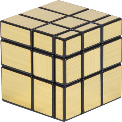 Adichai 3 X 3 Gold Mirror Speed Magic Cube(1 Pieces)