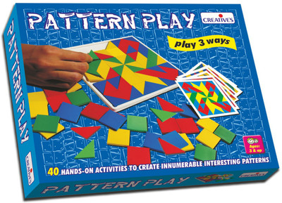 Creative Educational Aids Pattern Play(168 Pieces)