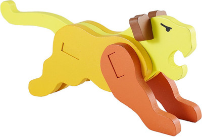 Funmatic 3D Wooden Tiger(9 Pieces)