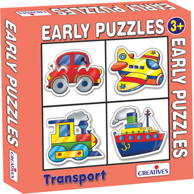 Creative Educational Aids Early Puzzles - Transport(18 Pieces)