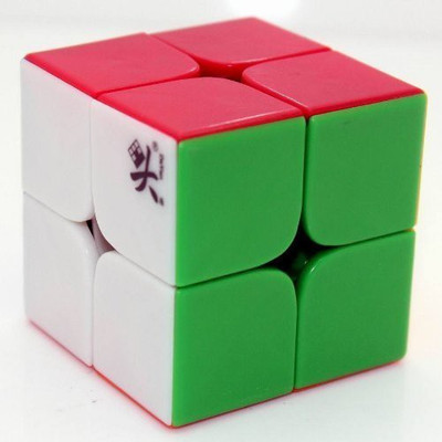 Dayan Zhanchi 2X2 Stickerless Speed Cube(1 Pieces)