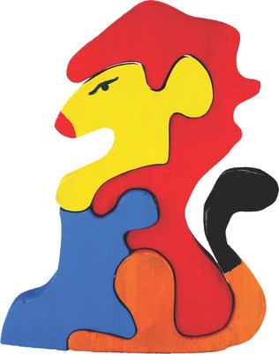 Enigmatic Woodworks Lion(3 Pieces)