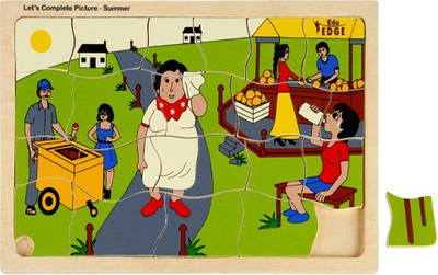 Eduedge Let'S Complete Picture - Summer(21 Pieces)