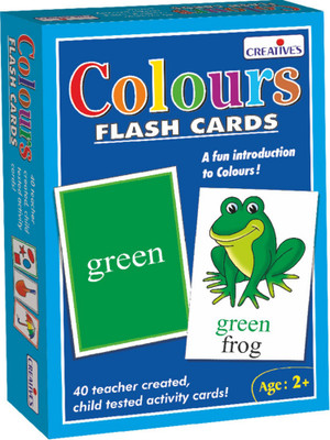 Creatives Colours - Flash Cards(40 Pieces) 
Creatives Colours - Flash Cards(40 Pieces)