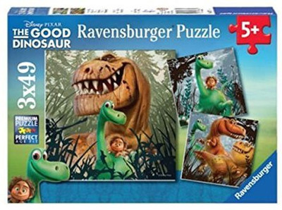 Ravensburger The Good Dinosaur: The Dino Gang 3 Puzzles in a Box (49 Piece)(49 Pieces)