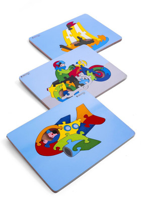 Ubesto Entertaining & Educational Flat-Tray(3 Pieces)
