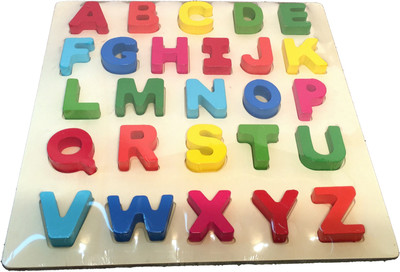 Mamaboo Wooden Alphabets Puzzle(26 Pieces)