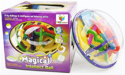 Toys Bhoomi 208 Steps 3D Magic Intellect Maze Ball Educational Puzzle Game(1 Pieces)
Toys Bhoomi 208 Steps 3D Magic Intellect Maze Ball Educational Puzzle Game(1 Pieces)
