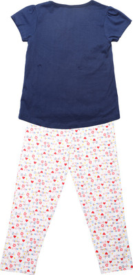 FS Mini Klub Girls Pyjama, Navy