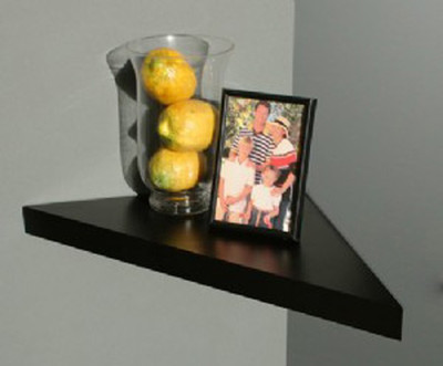 LifeEstyle Wooden Wall Shelf(Number of Shelves - 1, Black)