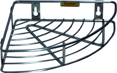 Krystal Stainless Steel Wall Shelf(Number of Shelves - 1, Steel)
