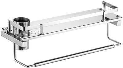 Dazzle 5 X 15 Shelf With Toothbrush and Napkin Holder Stainless Steel Wall Shelf(Number of Shelves - 1, Steel)
Dazzle 5 X 15 Shelf With Toothbrush and Napkin Holder Stainless Steel Wall Shelf(Number of Shelves - 1, Steel)