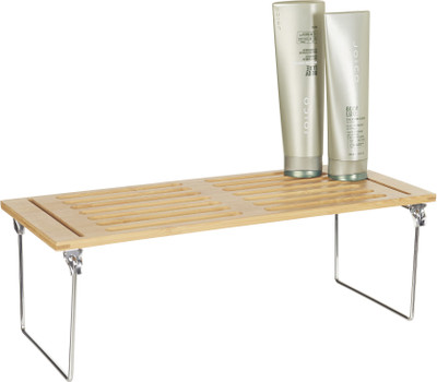 Howards Bamboo Stacking Shelf Bamboo Wall Shelf(Number of Shelves - 1, Beige)