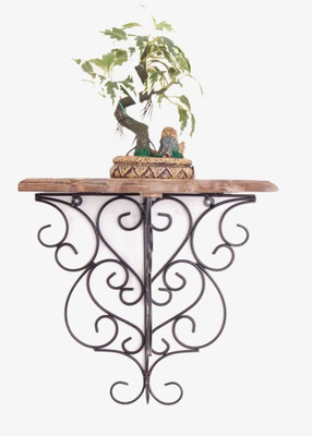 Onlineshoppee Wooden Wall Shelf(Number of Shelves - 1, Brown)