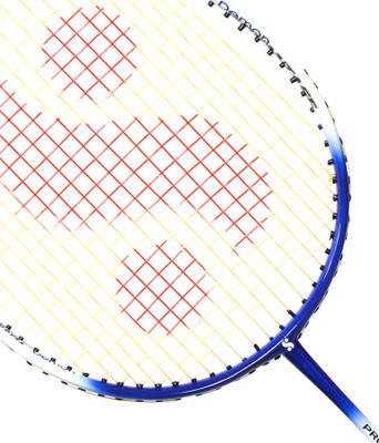 Silver's Delta Blue, White Strung Badminton Racquet(G3 - 3.5 Inches)