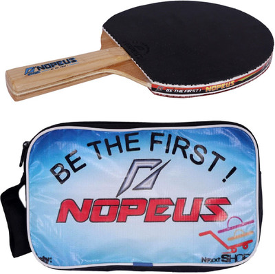 Nopeus SMASH BLUE Black, Red Table Tennis Racquet(Weight - 169 g)