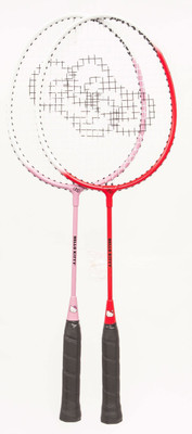 Hello Kitty Sports Single Badminton Racquet Pink, Red Strung Badminton Racquet(G4 - 3.25 Inches, 145 g)
Hello Kitty Sports Single Badminton Racquet Pink, Red Strung Badminton Racquet(G4 - 3.25 Inches, 145 g)