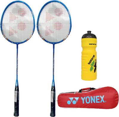 Yonex New Series 2 GR777 Racket + Kit Bag+Sipper Multicolor Strung Badminton Racquet(G4 - 3.25 Inches, 180 g)
Yonex New Series 2 GR777 Racket + Kit Bag+Sipper Multicolor Strung Badminton Racquet(G4 - 3.25 Inches, 180 g)
