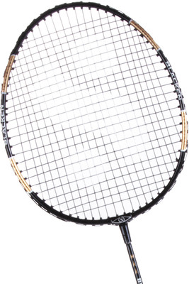 Silver's Blacken Black Strung Badminton Racquet(G3 - 3.5 Inches)