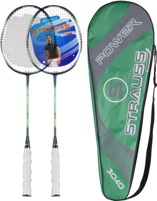 Strauss Nano Spark Badminton Racquet 2 Pieces with cover (Green) Green Strung Badminton Racquet(G4 - 3.25 Inches, 700 g)
Strauss Nano Spark Badminton Racquet 2 Pieces with cover (Green) Green Strung Badminton Racquet(G4 - 3.25 Inches, 700 g)