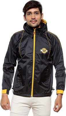 Sports 52 Wear s52w1295 Solid Men's Raincoat, Black.yellow.
Sports 52 Wear s52w1295 Solid Men's Raincoat, Black.yellow.