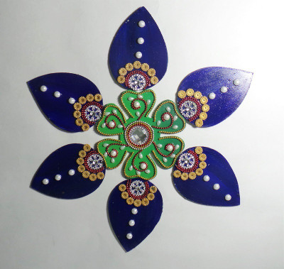 Grabkaro GKRWRAN009 Rangoli Stencil