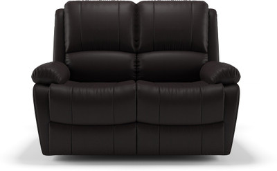 Urban Ladder Leatherette Manual Recliners(Finish Color - Chocolate Brown)
