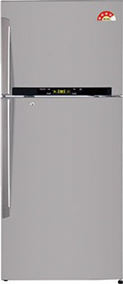 LG 470 L Frost Free Double Door 4 Star Convertible Refrigerator(Noble Steel, GL-T522GNSL)