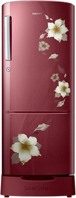 Samsung 212 L Direct Cool Single Door 5 Star Refrigerator(Star Flower Red, RR22K287ZR2)
Samsung 212 L Direct Cool Single Door 5 Star Refrigerator(Star Flower Red, RR22K287ZR2)